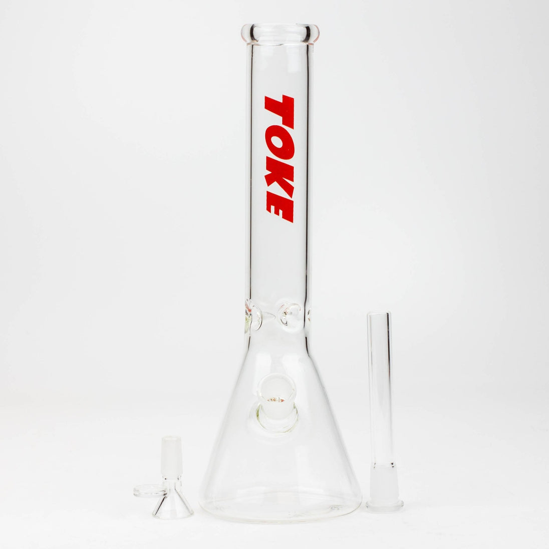 TOKE - 12" Glass Beaker Bong - Glasss Station