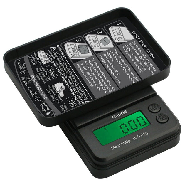 Tru Weigh Gauge Digital Mini Scale - Glasss Station