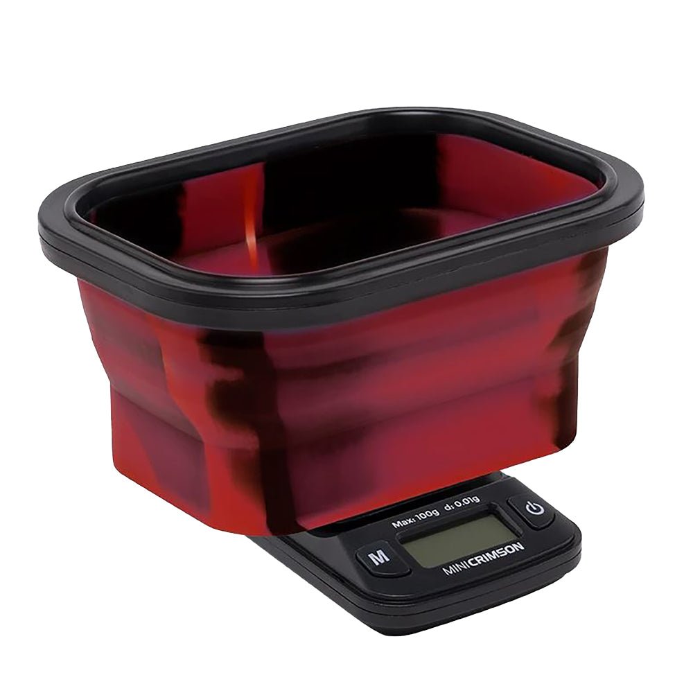 Tru Weigh Mini Crimson Collapsible Bowl Scale - Glasss Station