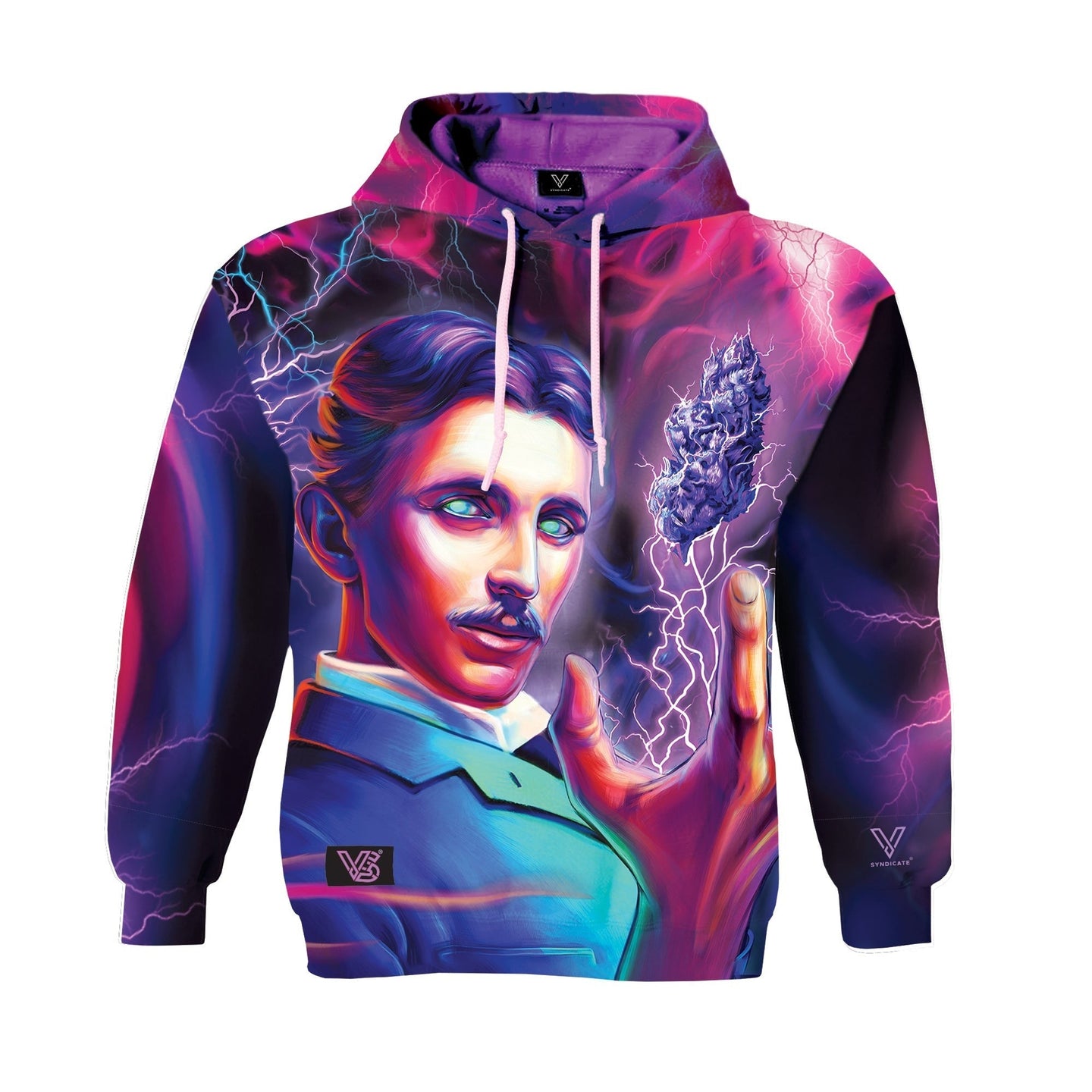 V Syndicate High Voltage 360° Print Hoodie - Glasss Station