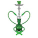 Versailles 2-Hose 17" Premium Hookah - Colors Vary - Glasss Station