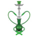 Versailles 2-Hose 17" Premium Hookah - Colors Vary - Glasss Station