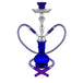 Versailles 2-Hose 17" Premium Hookah - Colors Vary - Glasss Station