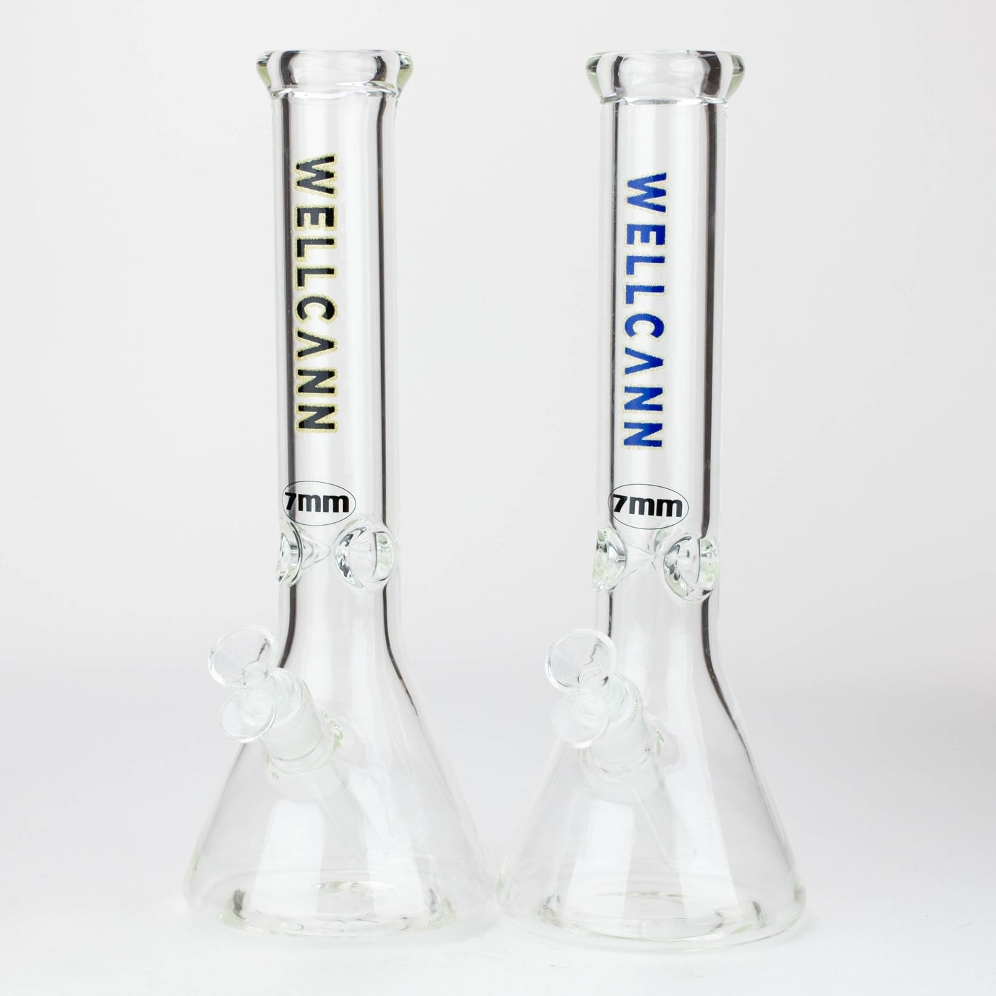 WellCann | 14" 7mm Beaker Bong - Glasss Station