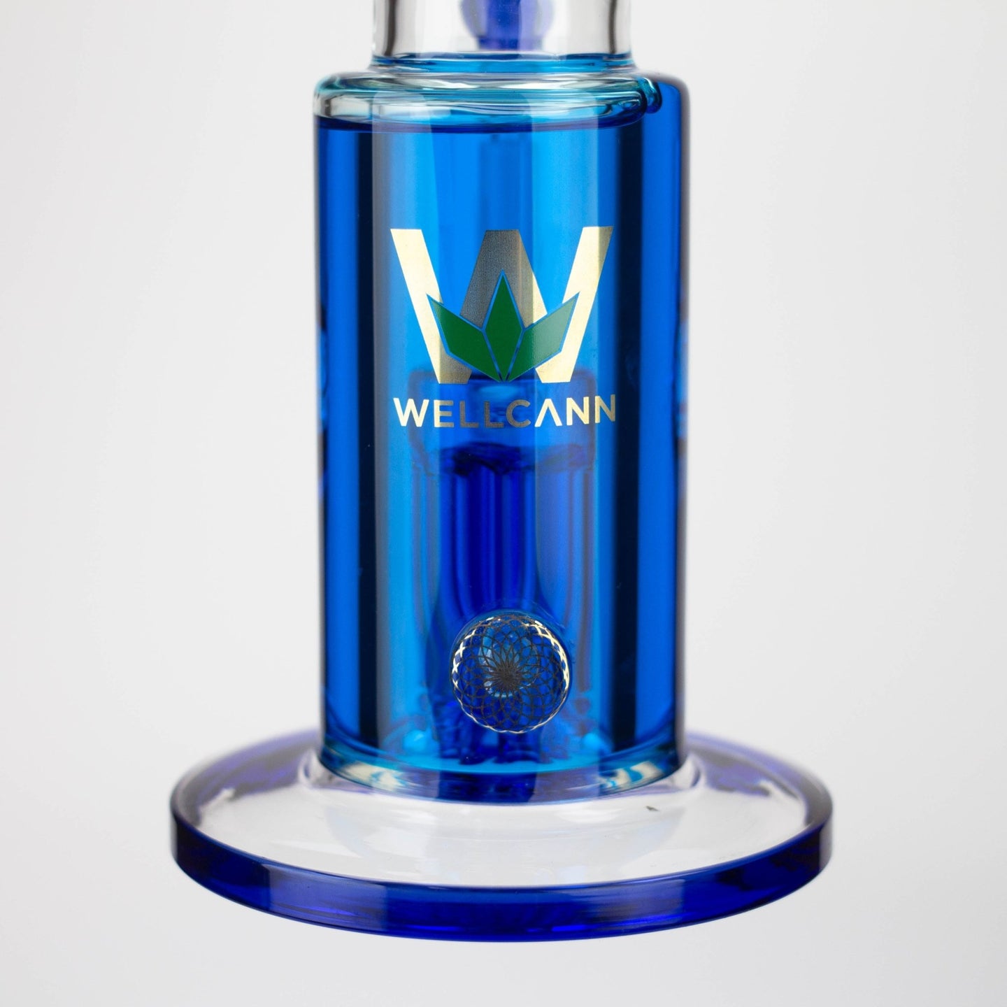 WELLCANN | 15" Glycerin Detachable Glass Bong - Glasss Station