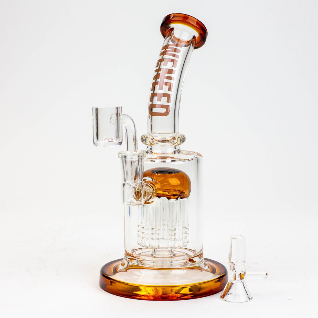 WENEED®-10" 2-in-1 Tree Perc Water Bong/Rig - Glasss Station