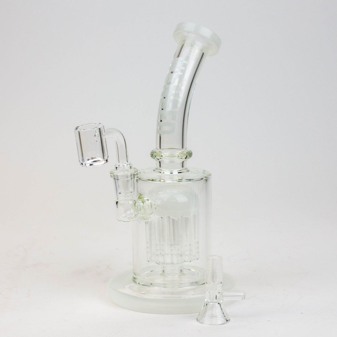 WENEED®-10" 2-in-1 Tree Perc Water Bong/Rig - Glasss Station