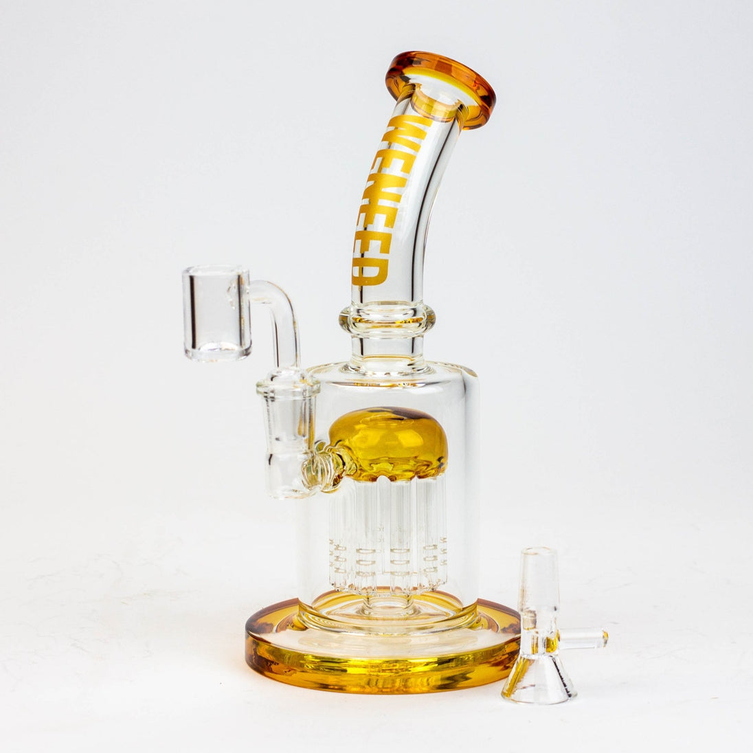 WENEED®-10" 2-in-1 Tree Perc Water Bong/Rig - Glasss Station