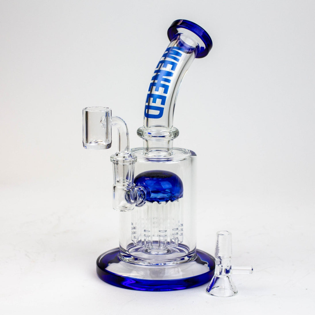 WENEED®-10" 2-in-1 Tree Perc Water Bong/Rig - Glasss Station