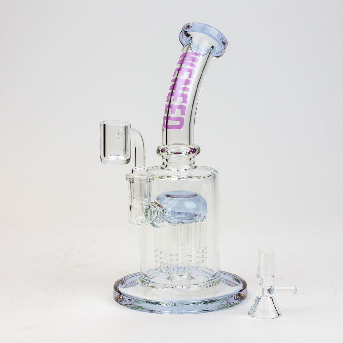 WENEED®-10" 2-in-1 Tree Perc Water Bong/Rig - Glasss Station