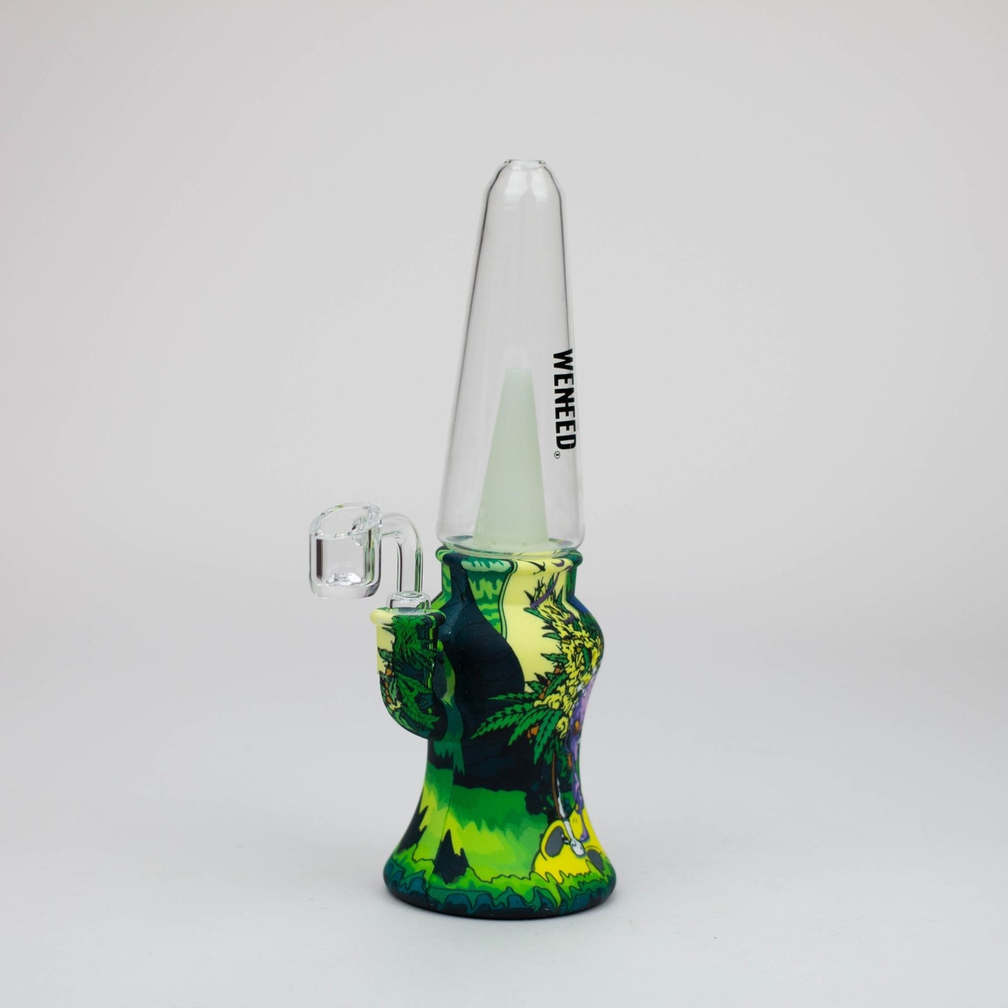 WENEED®- 10'' Silicone Grafiti Rig - Glasss Station