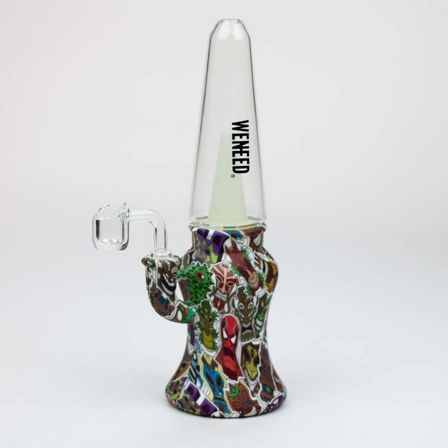 WENEED®- 10'' Silicone Grafiti Rig - Glasss Station