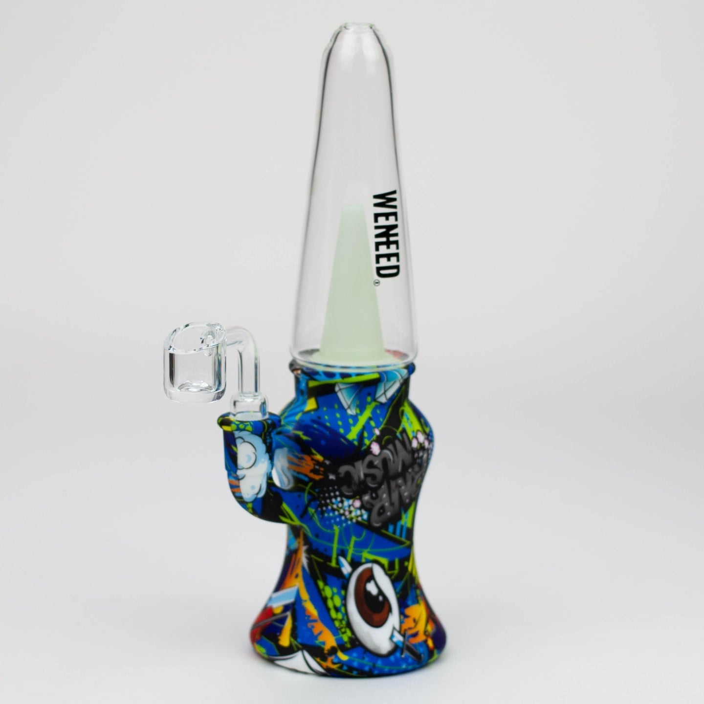 WENEED®- 10'' Silicone Grafiti Rig - Glasss Station