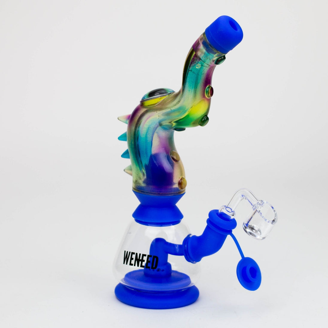 WENEED®- 10'' Silicone Leak Proof Tentacle Rig - Glasss Station