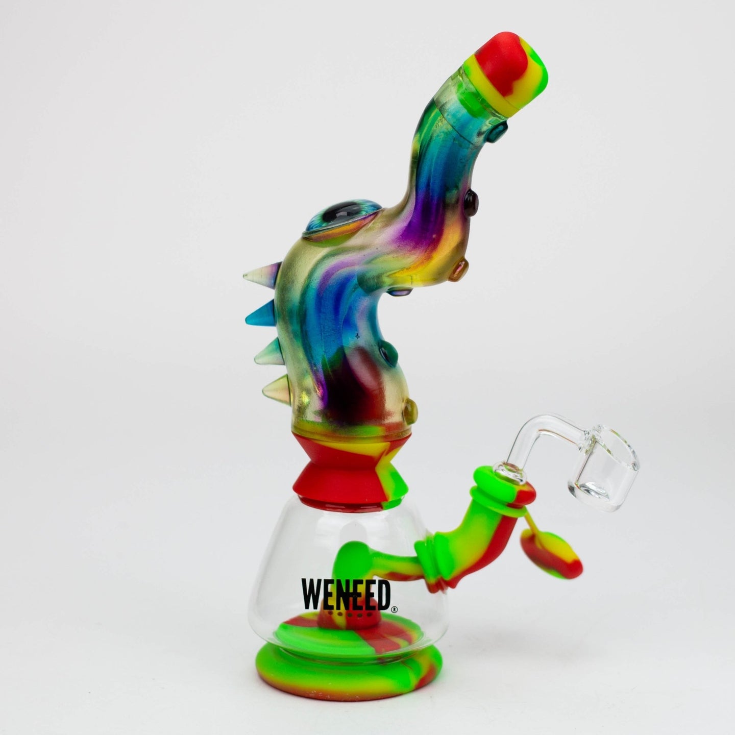 WENEED®- 10'' Silicone Leak Proof Tentacle Rig - Glasss Station