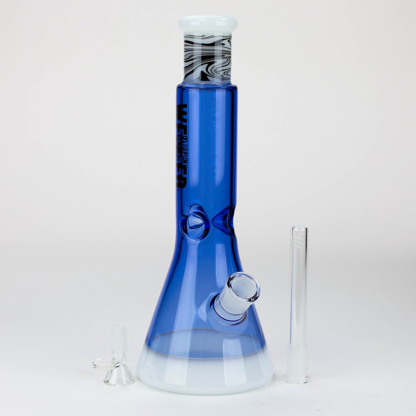 WENEED 12" 7mm Dark Matter Beaker Bong - Glasss Station