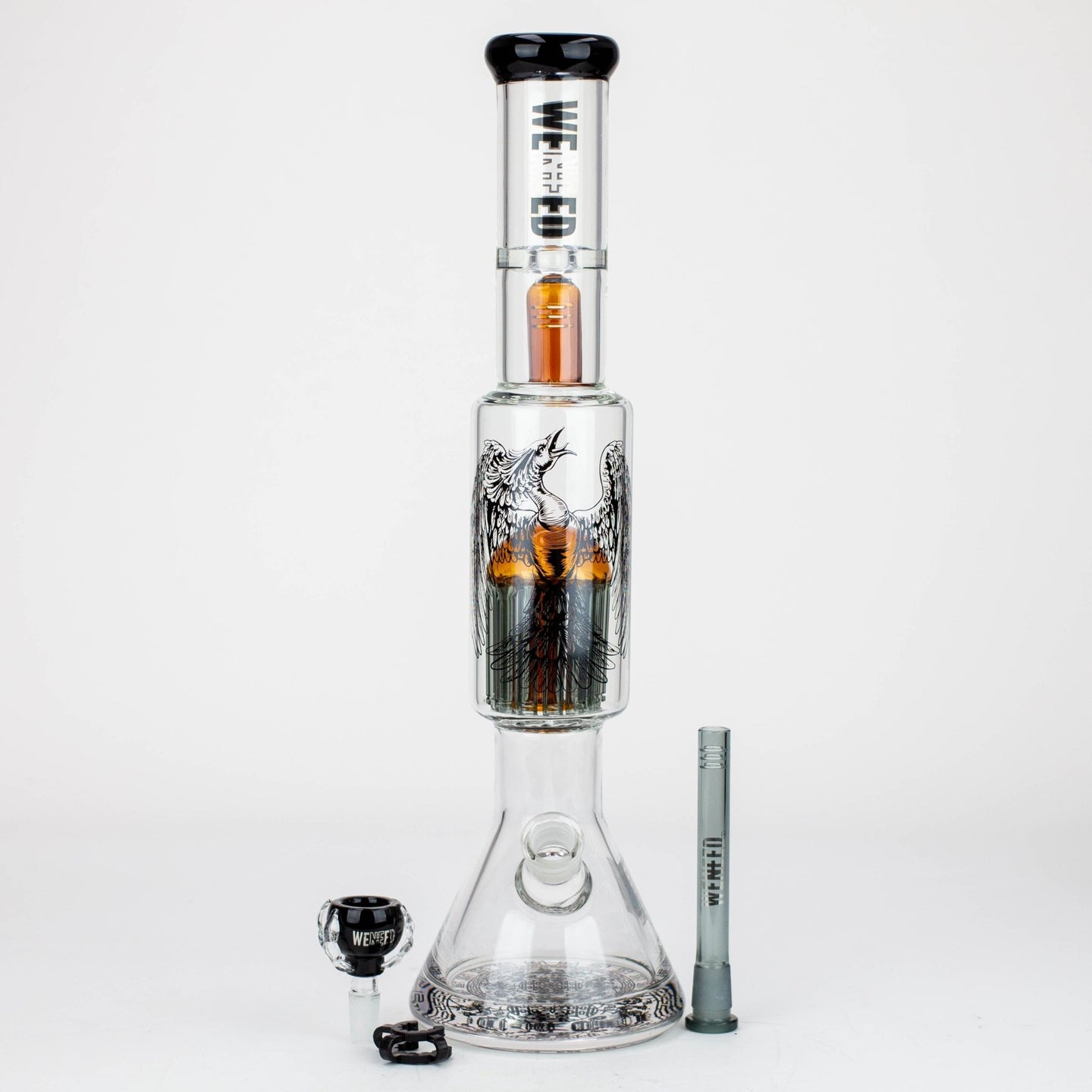 WENEED-18" Beasts of East Tree Percolator Beaker Bong - Glasss Station