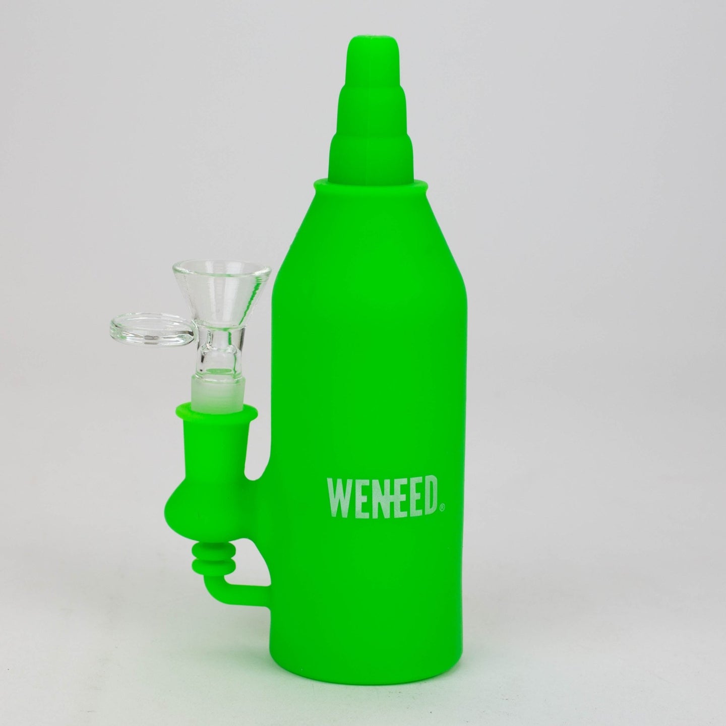 WENEED®- 6.5" Silicone Sriracha Bong - Glasss Station