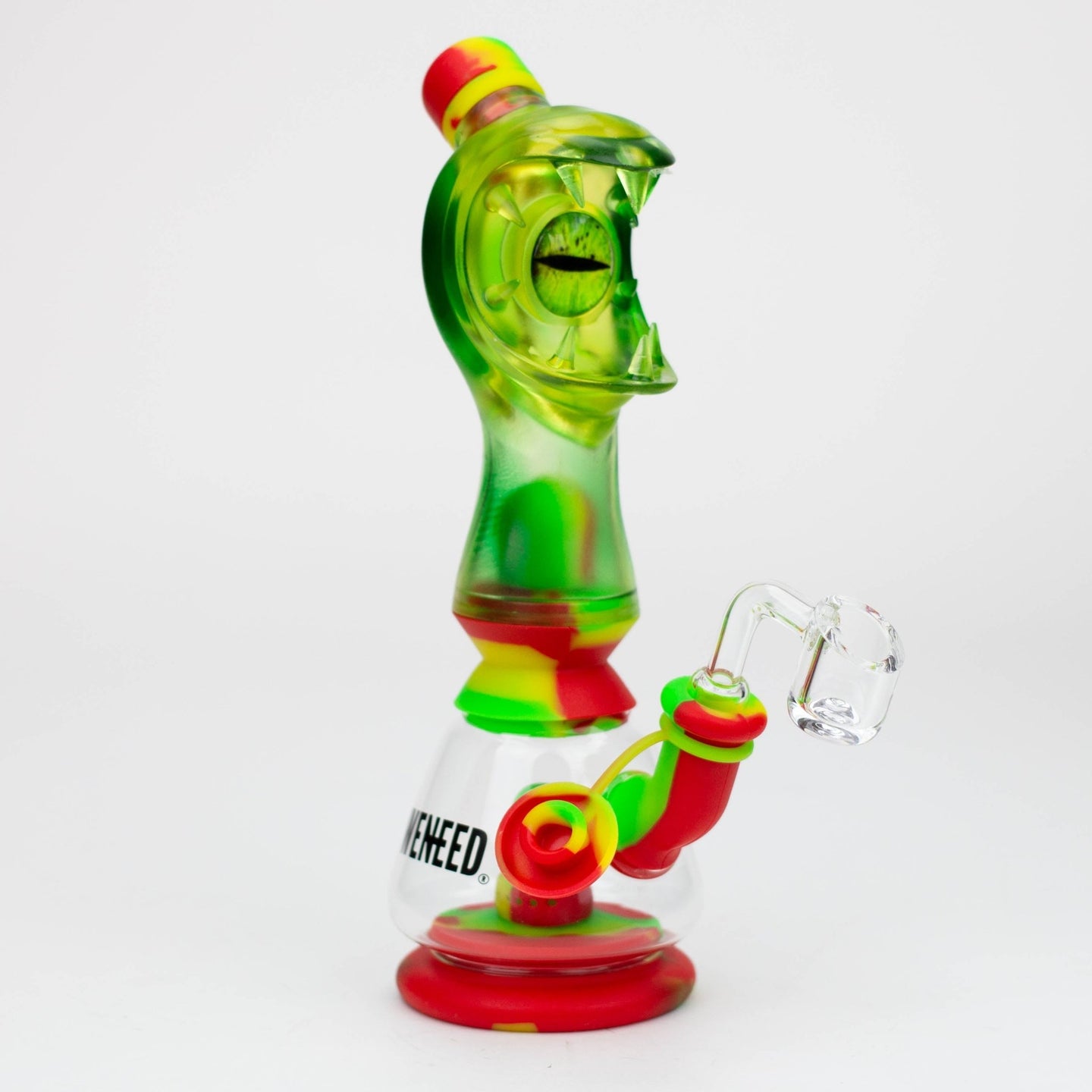 WENEED®- 9'' Leak Proof Monster Eyes Silicone Rig - Glasss Station