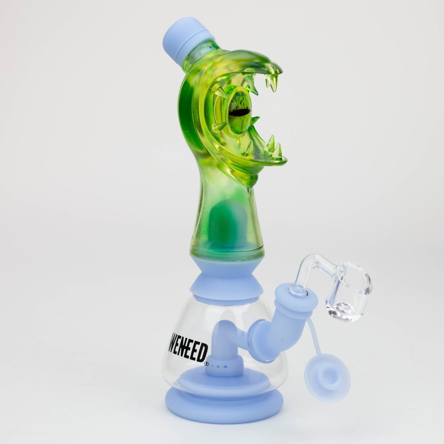 WENEED®- 9'' Leak Proof Monster Eyes Silicone Rig - Glasss Station