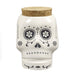 White Skull Stash Jar - Glasss Station