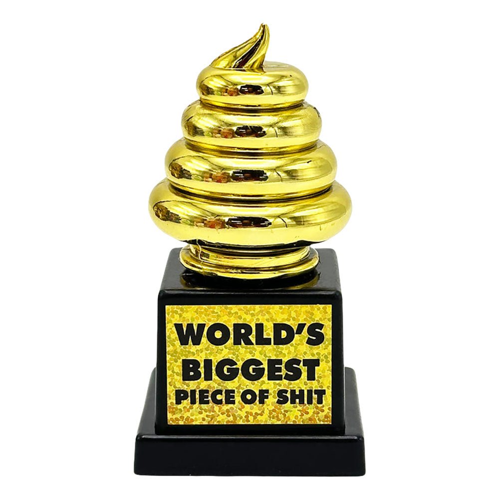 World's Biggest Piece Of Shit Trophy - Glasss Station