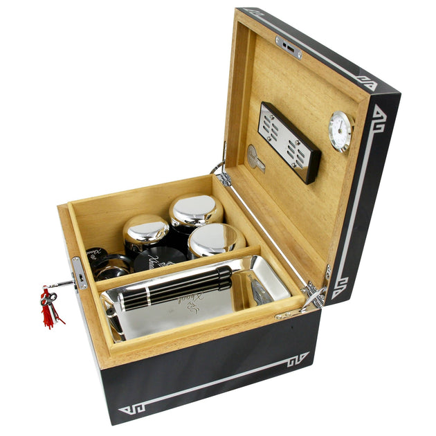 Xhaal HUMIDOR | BLACK - Glasss Station