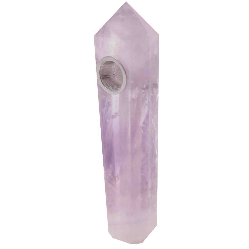 Xhaal QUARTZ PIPE | AMETHYST - Glasss Station