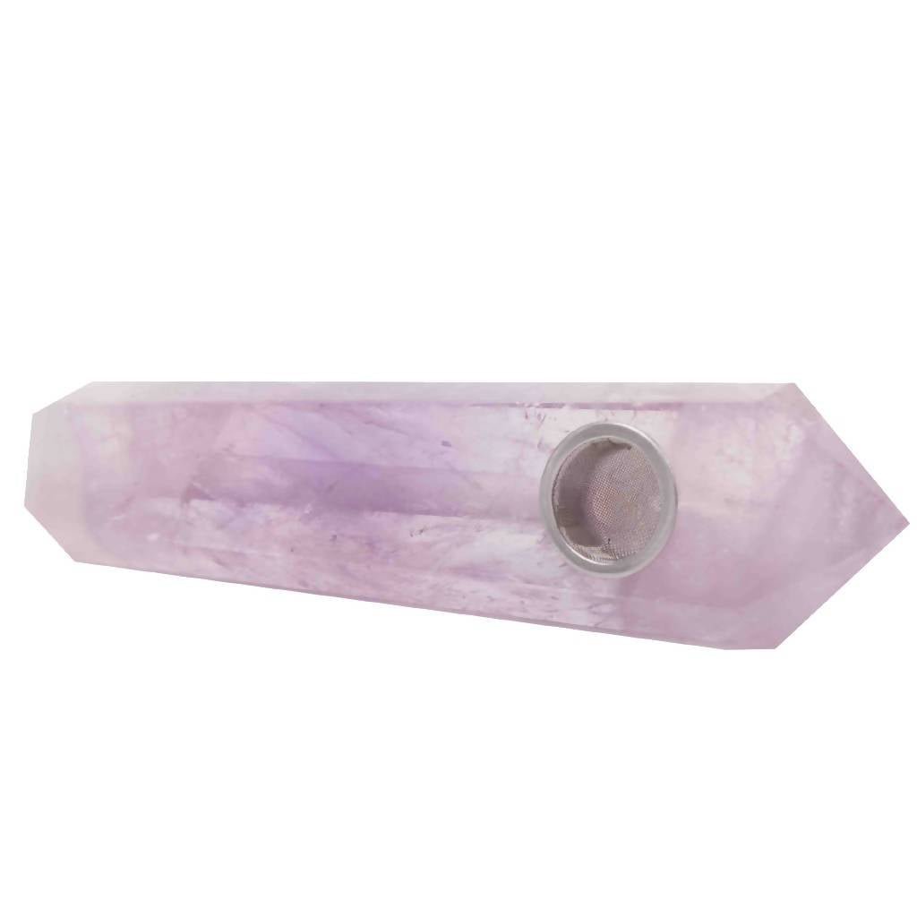 Xhaal QUARTZ PIPE | AMETHYST - Glasss Station