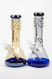 XTREME Glass 12" 7mm Electroplated Beaker Bong - Glasss Station